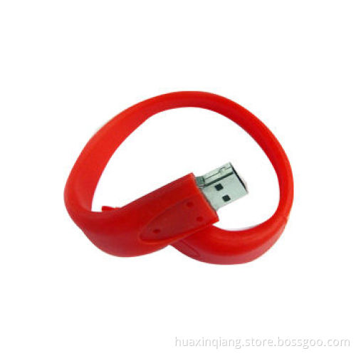 Bracelet USB Flash Drive, 128MB-64GB Capacities, Soft PVC, USB2.0, Weight 17g, 5 Years Warranty
